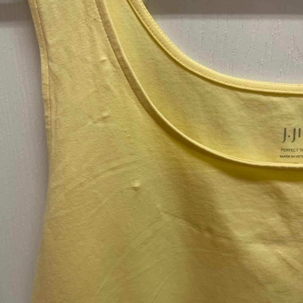 J.‎ Jill Women’s Yellow Perfect Tank Top in Size 4X - Picture 10 of 11